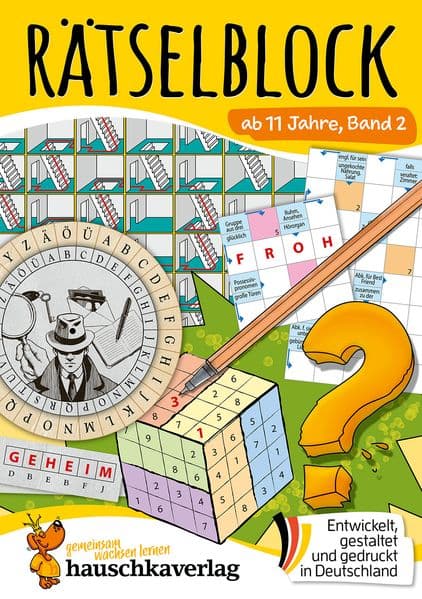 Rätselblock ab 11 Jahre - Band 2