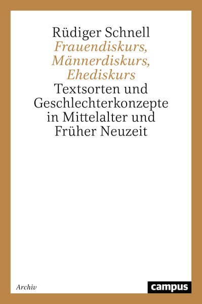 Frauendiskurs, Männerdiskurs, Ehediskurs