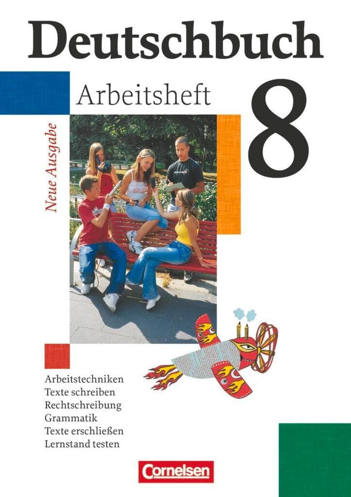Deutschbuch 8. Schuljahr Gymnasium. Allgemeine Ausgabe. Arbeitsheft mit Lösungen