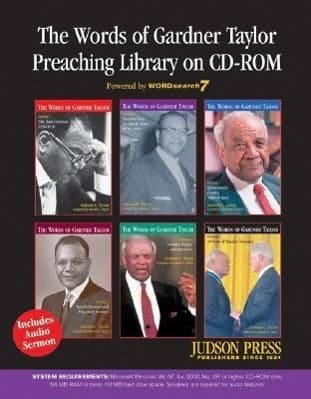 The Words of Gardner Taylor Preaching Library on CD-ROM