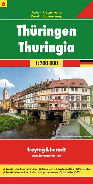 Deutschland 06 Thüringen 1 : 200 000