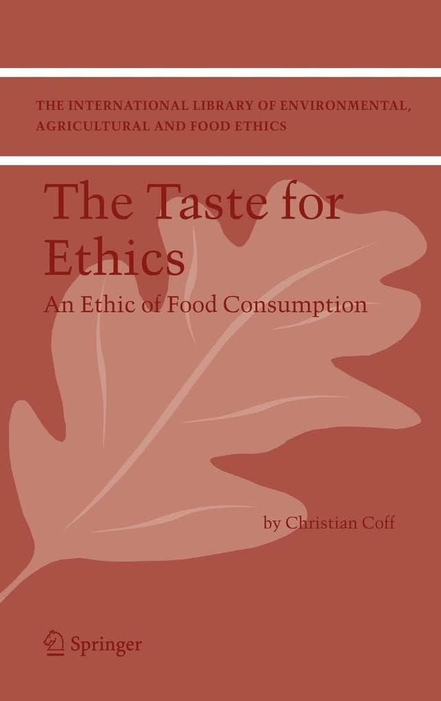 The Taste for Ethics