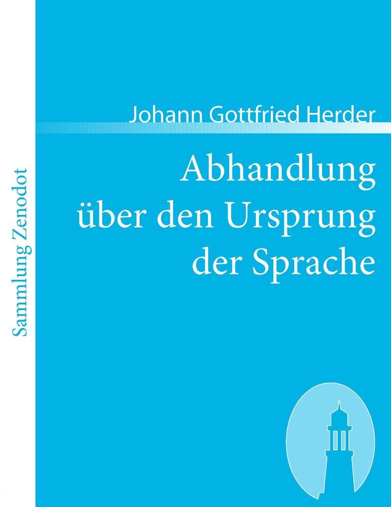Abhandlung über den Ursprung der Sprache