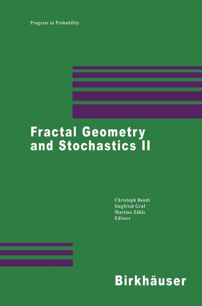 Fractal Geometry and Stochastics II