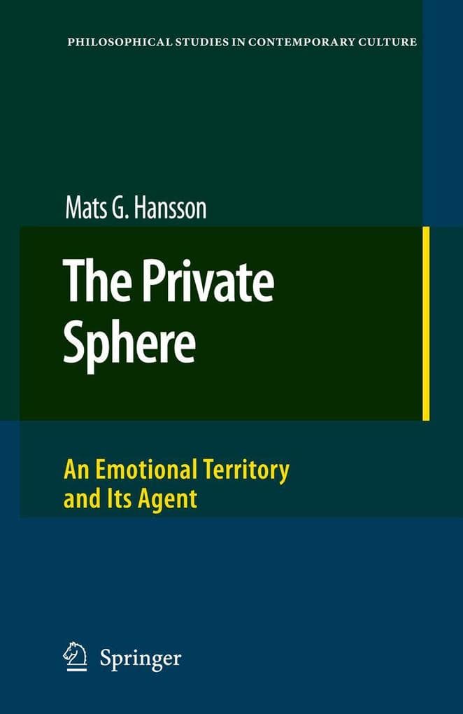 The Private Sphere