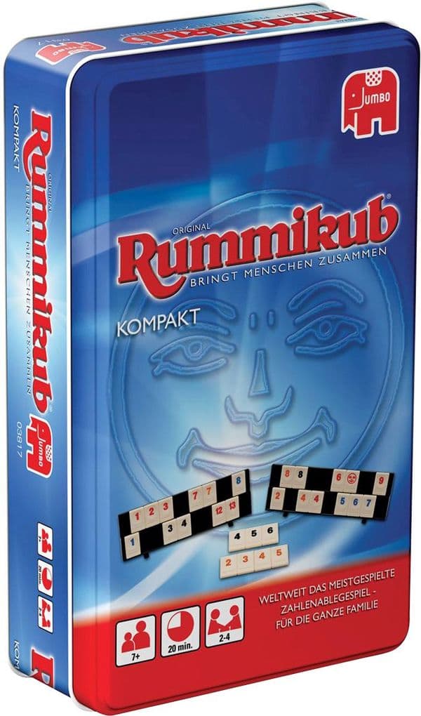 Rummikub - Original Rummikub Kompakt in Metalldose