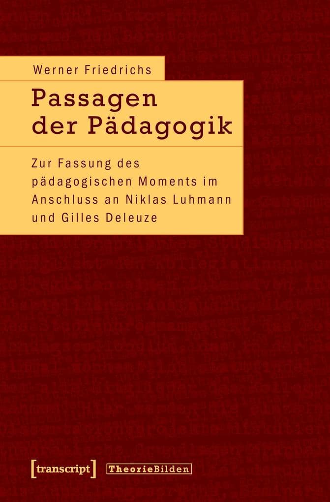 Passagen der Pädagogik