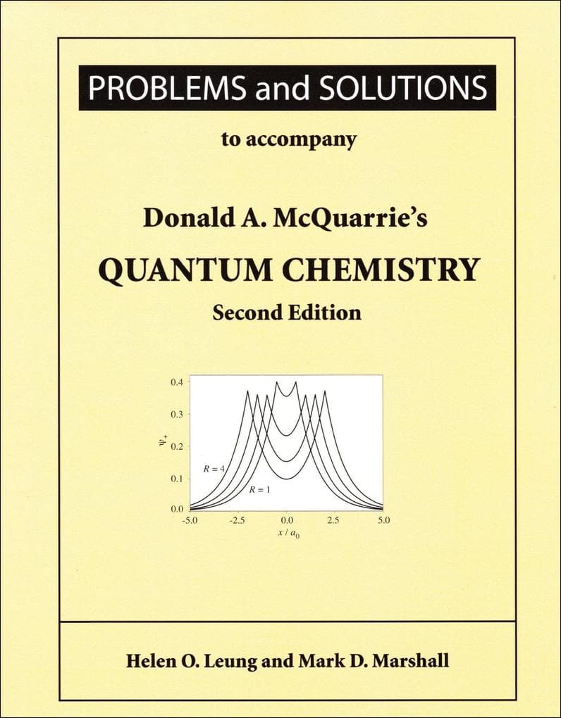 Student Problems and Solutions Manual for Quantum Chemistry 2e