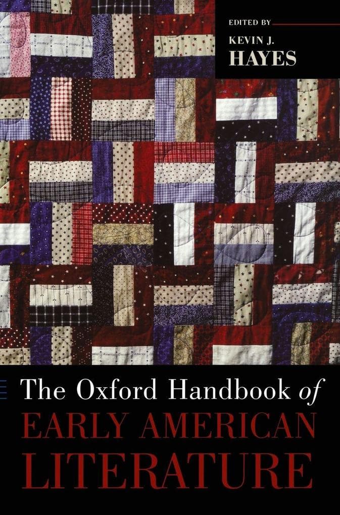Oxford Handbook of Early American Literature