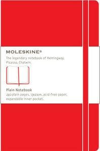 Moleskine Notizbuch, L/A5, Blanko, Hard Cover, Scharlachrot