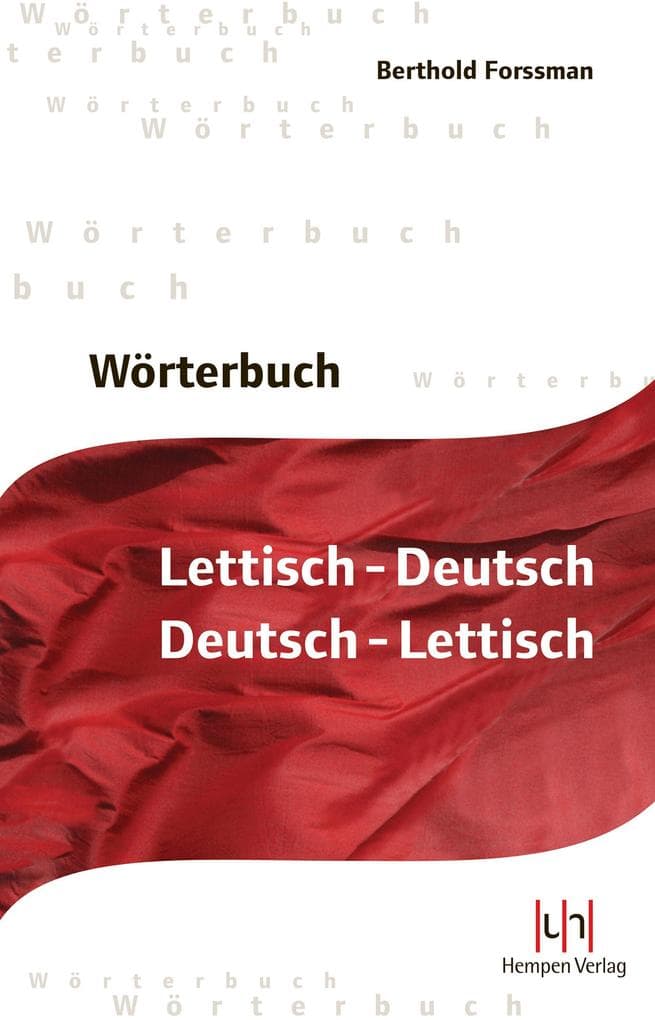 Wörterbuch Lettisch-Deutsch, Deutsch-Lettisch