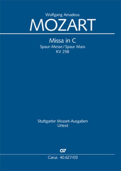 Missa in C (Klavierauszug)
