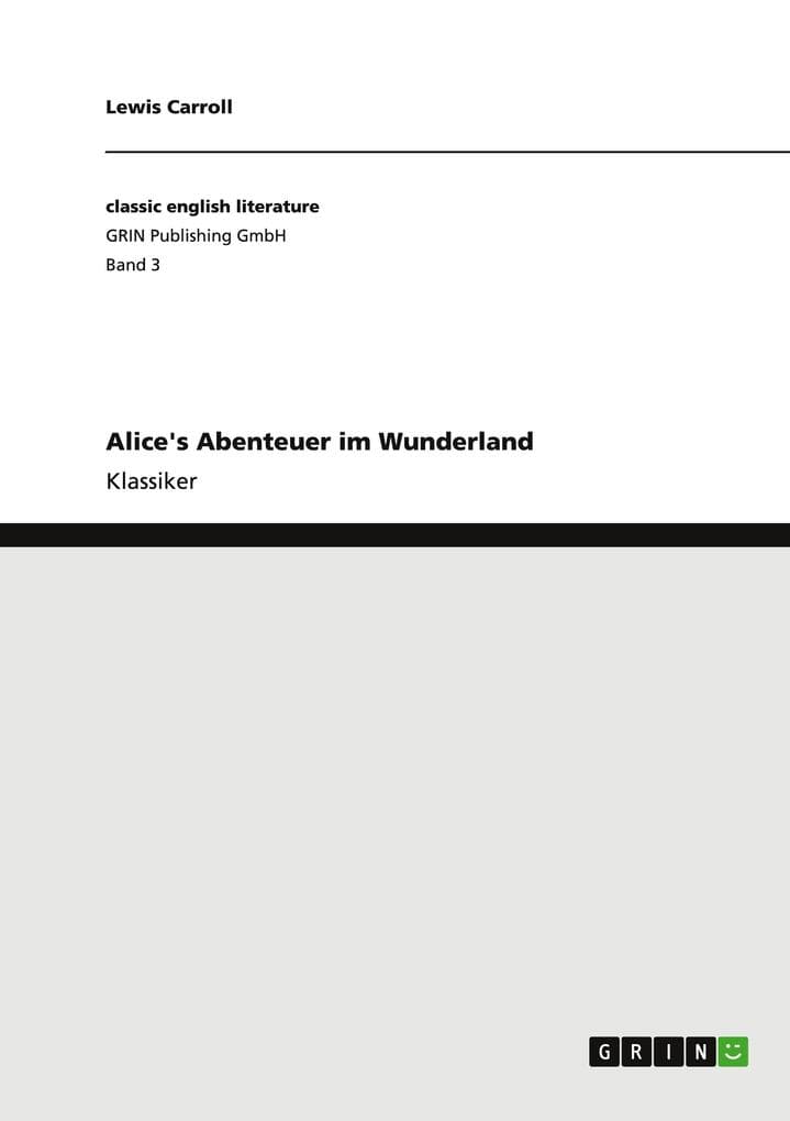 Alice's Abenteuer im Wunderland