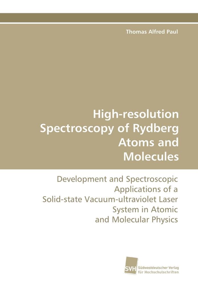 High-resolution Spectroscopy of Rydberg Atoms and Molecules
