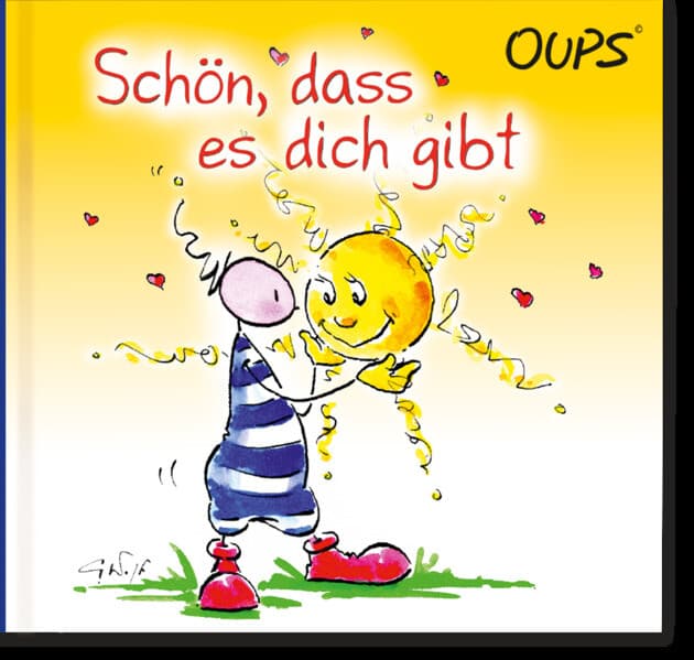 Oups Minibuch. Schön, dass es dich gibt