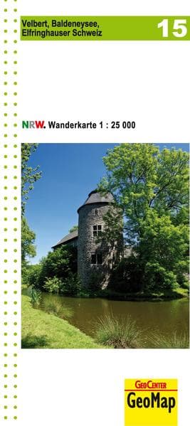 NRW-Wanderkarte 15. Velbert, Baldeneysee 1 : 25 000