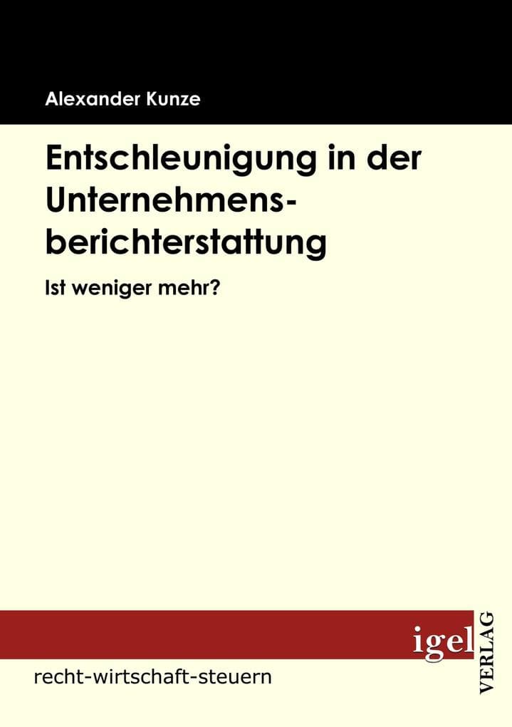Entschleunigung in der Unternehmensberichterstattung
