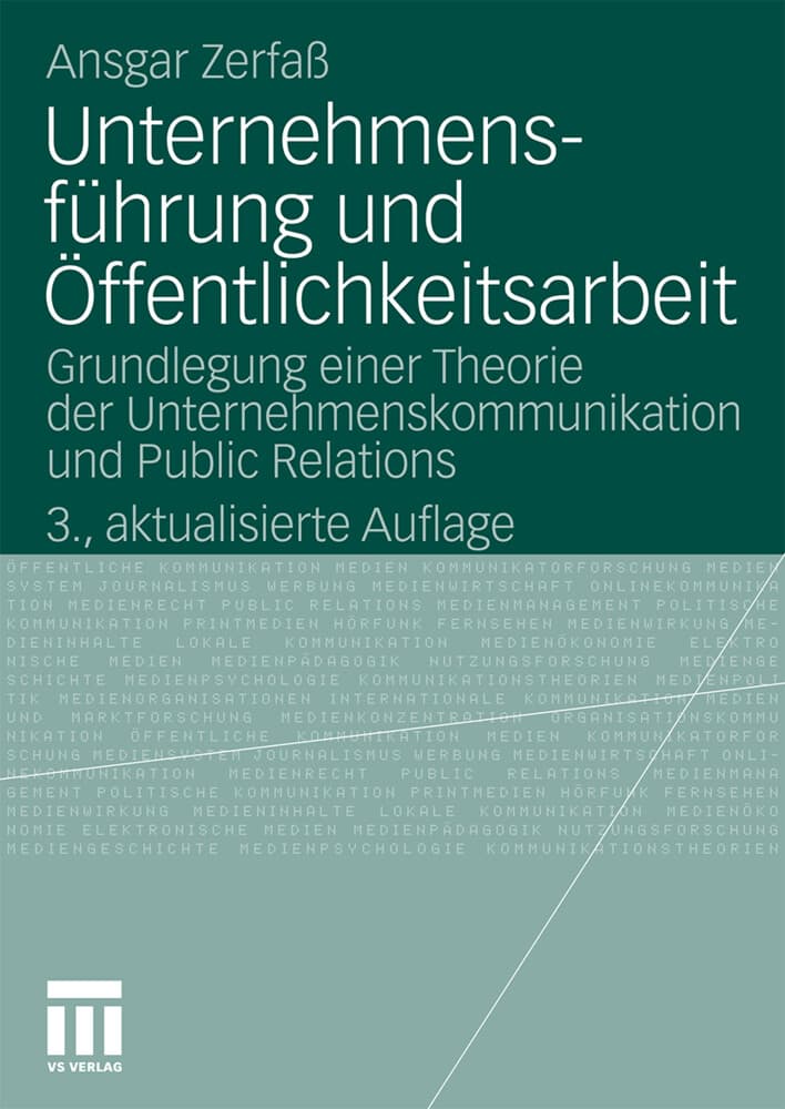 Unternehmensführung und Öffentlichkeitsarbeit