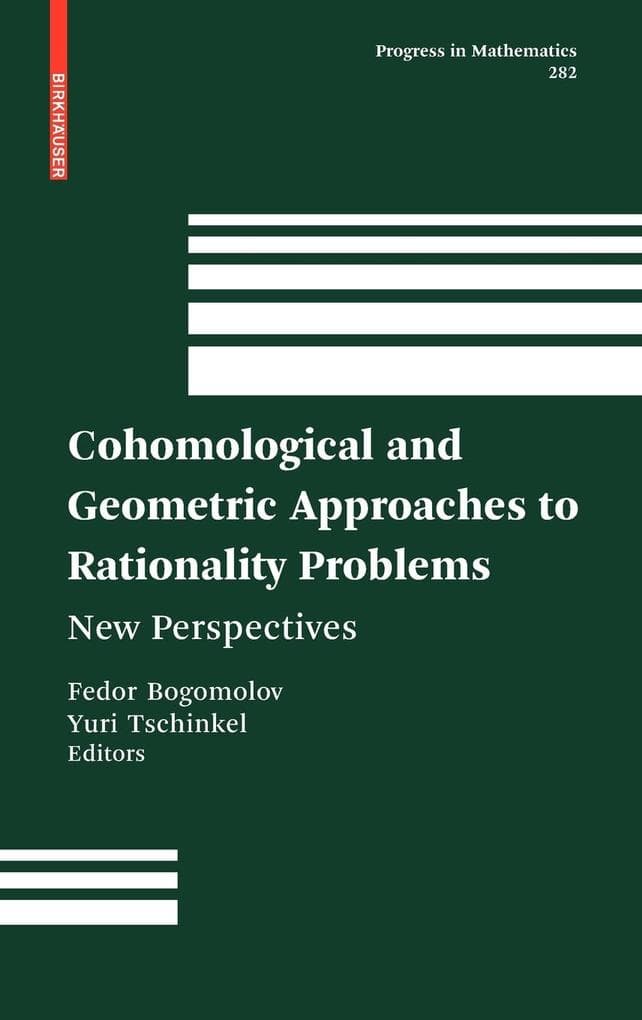 Cohomological and Geometric Approaches to Rationality Problems
