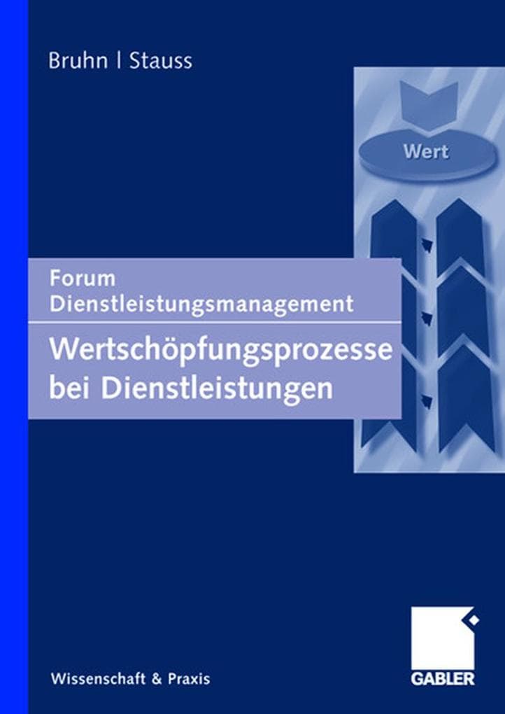 Wertschöpfungsprozesse bei Dienstleistungen
