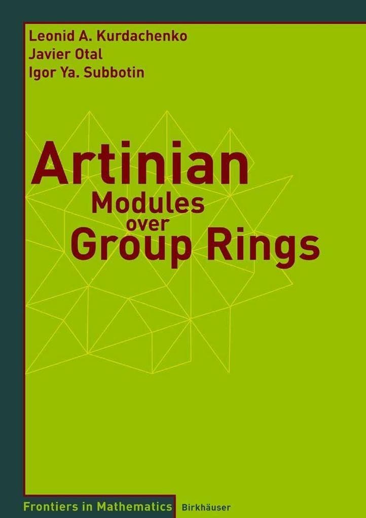 Artinian Modules over Group Rings
