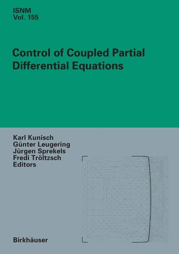 Control of Coupled Partial Differential Equations