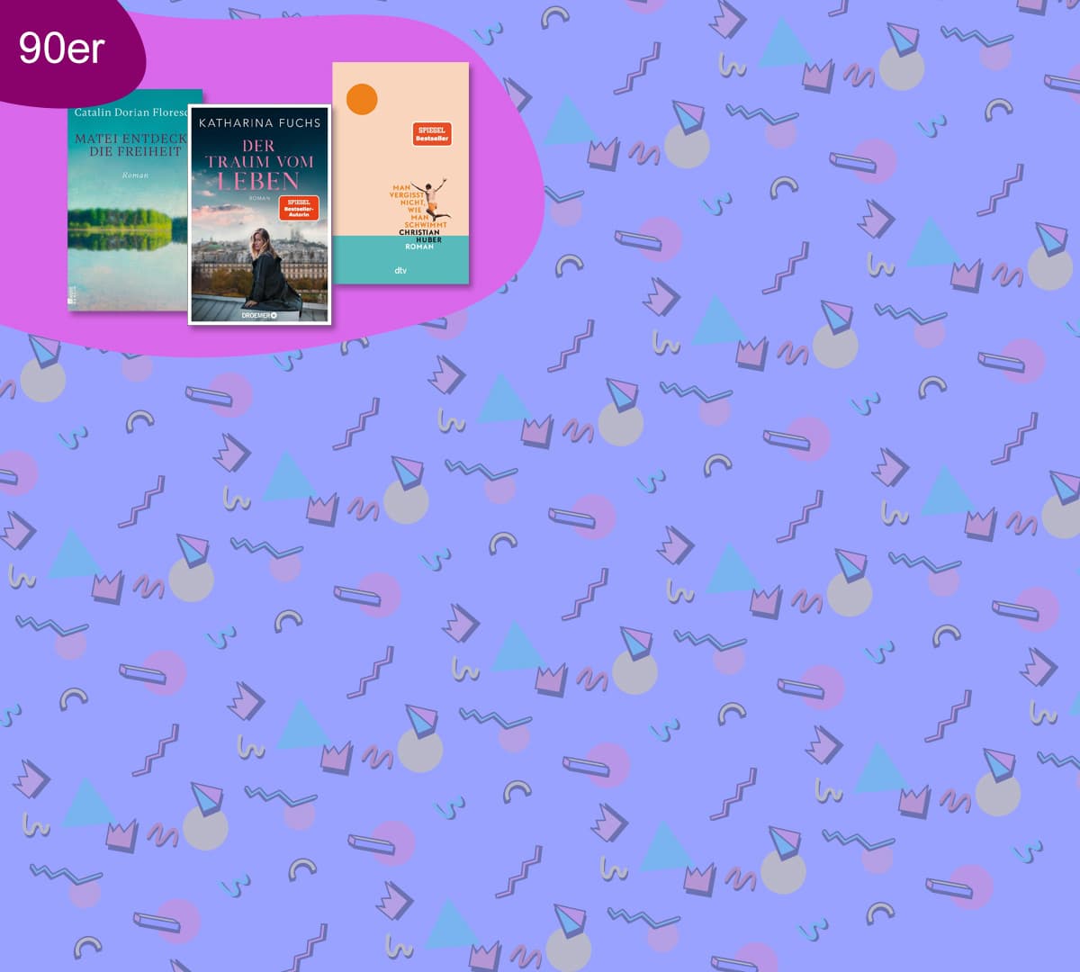 Fünf Jahrzehnte. 1000 Gefühle. Ein Lesesommer - die 90er bei eBook.de
