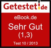 eBook.de im Getestet.de-Einzeltest: Bestnote "Sehr gut"