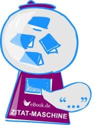 Eine Million eBooks - unendlich viele Zitate bei eBook.de. Probieren Sie jetzt die eBook.de Zitat-Maschine aus!
