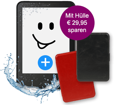 eBook Reader tolino vision 3 HD mit Hülle