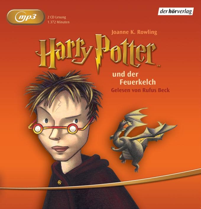 Harry Potter 4 und der Feuerkelch. 2 MP3-CDs: Gelesen von Rufus Beck