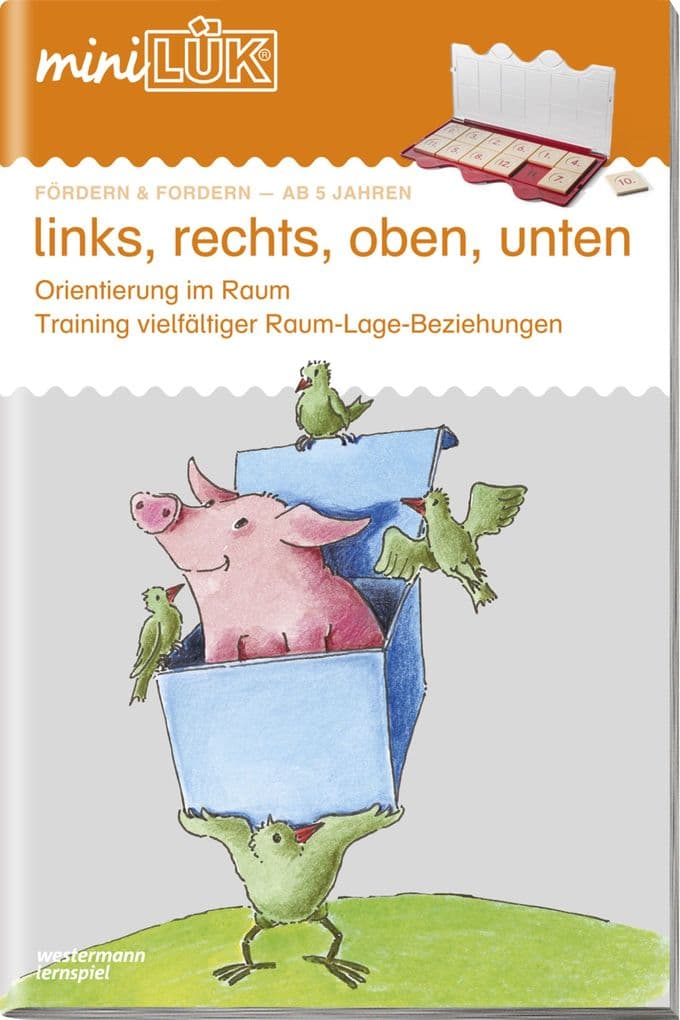 miniLÜK. Vorschule/1./2. Klasse - Fördern & Fordern links, rechts, oben, unten: Vorschule/1./2. Klasse - Fördern & Fordern links, rechts, oben, unten. Für Vor- und Grundschulkinder