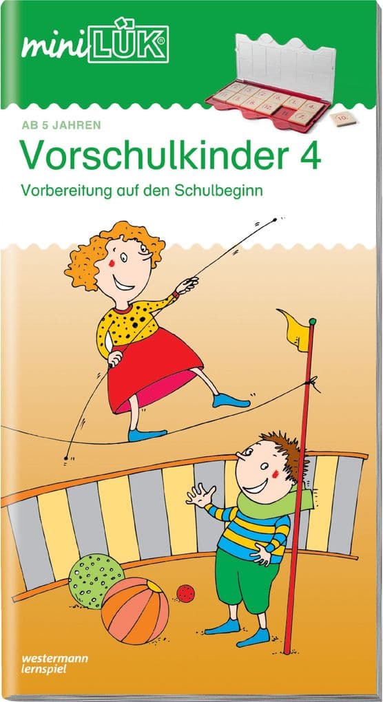 miniLÜK. Vorschulkinder 4: Vorbereitung auf den Schulbeginn. Vorschule