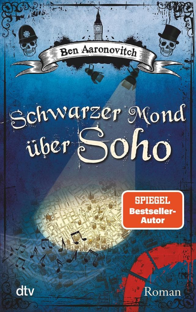 Schwarzer Mond über Soho: Roman. Deutsche Erstausgabe
