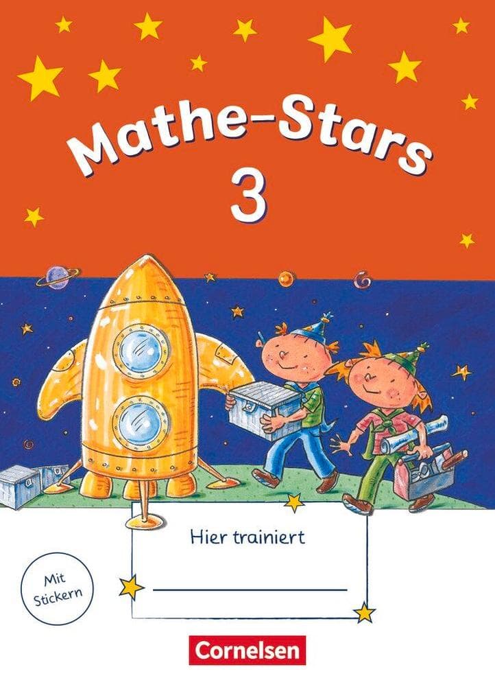 Mathe-Stars 3. Schuljahr. Übungsheft mit Lösungsheft: Übungsheft - Mit Lösungen