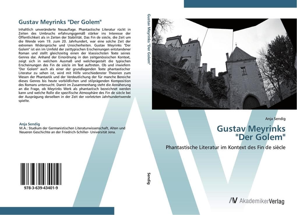 Gustav Meyrinks "Der Golem": Phantastische Literatur im Kontext des Fin de siècle