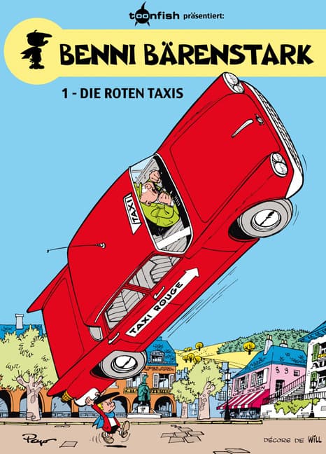 Benni Bärenstark 01. Die roten Taxis: Die roten Taxis