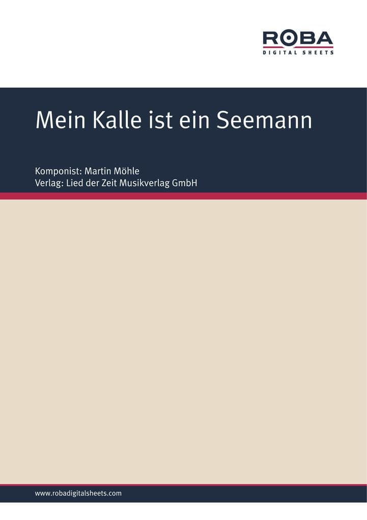 Mein Kalle ist ein Seemann: Walzer