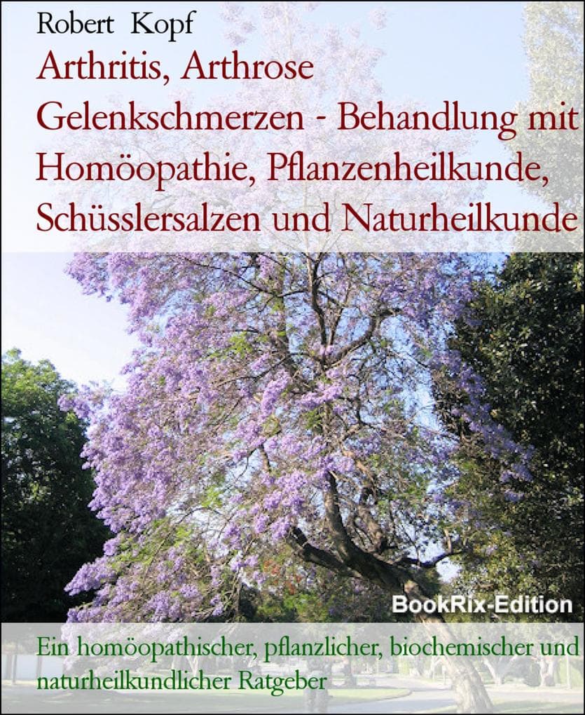 Arthritis, Arthrose Gelenkschmerzen - Behandlung mit Homöopathie, Pflanzenheilkunde, Schüsslersalzen und Naturheilkunde: Ein homöopathischer, pflanzlicher, biochemischer und naturheilkundlicher Ratgeber