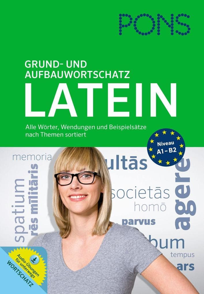 PONS Grund- und Aufbauwortschatz Latein nach Themen: Latein nach Themen. Niveau A1-B2