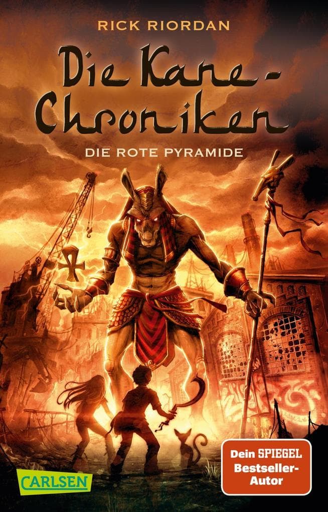 Die Kane-Chroniken 01: Die rote Pyramide: Ägyptische Mythen, göttliche Mächte und ein auserwähltes Geschwisterpaar - spannendes Fantasy-Abenteuer ab 12 Jahren