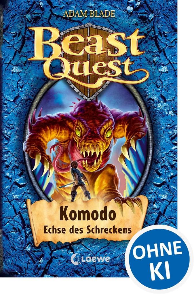 Beast Quest 31. Komodo, Echse des Schreckens: Spannendes Buch ab 8 Jahre
