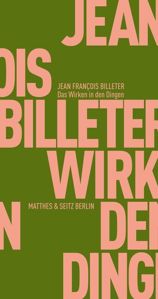 Das Wirken in den Dingen: Vier Vorlesungen über das Zhuangzi