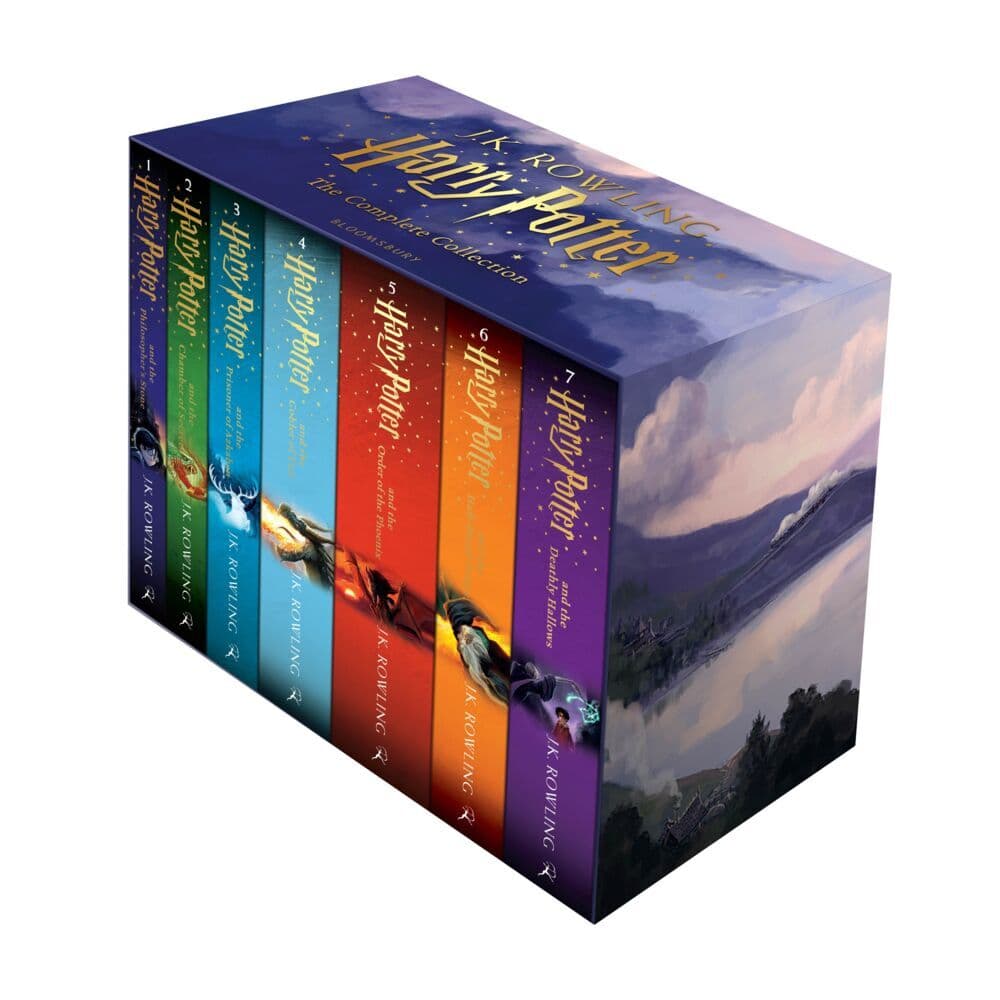 Harry Potter Box Set: The Complete Collection (Children's Paperback): Harry Potter und der Stein der Weisen; Harry Potter und die Kammer des Schreckens; Harry Potter und der Gefangene von Askaban, Harry Potter und der Feuerkelch; Harry Potter und der Orden des Phönix; Harry Potter und der Halbblutprinz; Harry Potter und die Heiligtümer des Todes