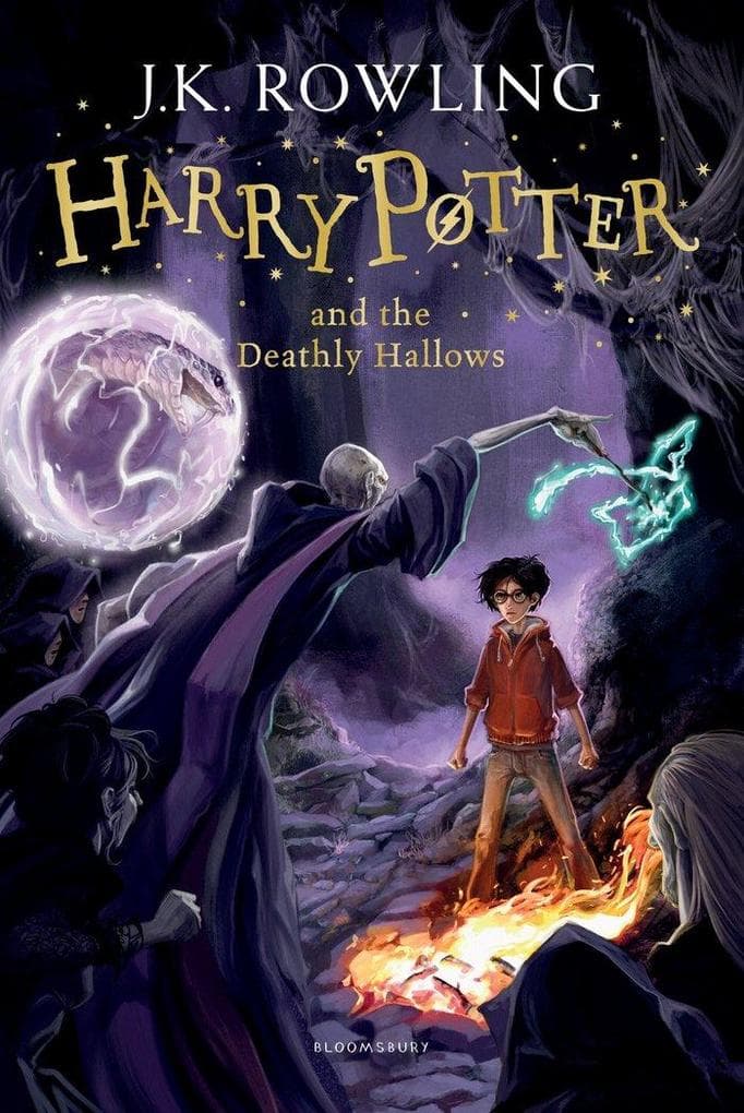 Harry Potter 7 and the Deathly Hallows: Harry Potter und die Heiligtümer des Todes, englische Ausgabe