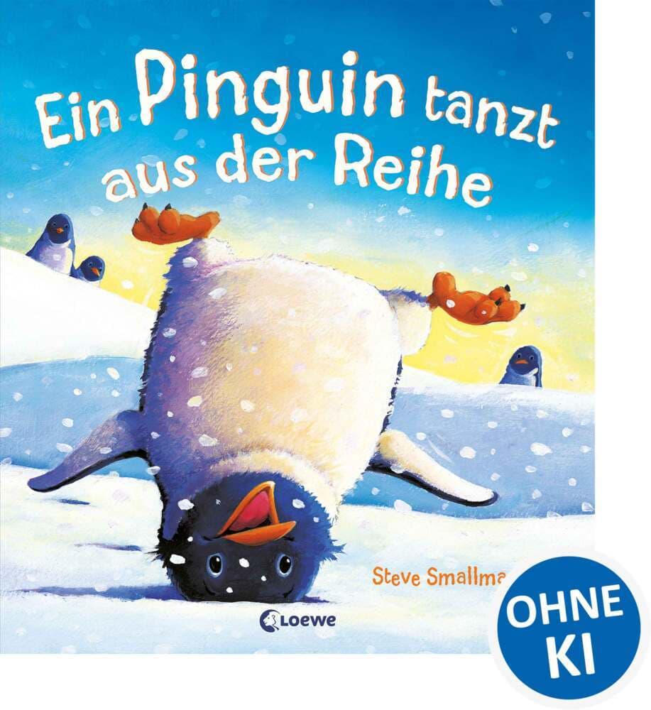 Ein Pinguin tanzt aus der Reihe