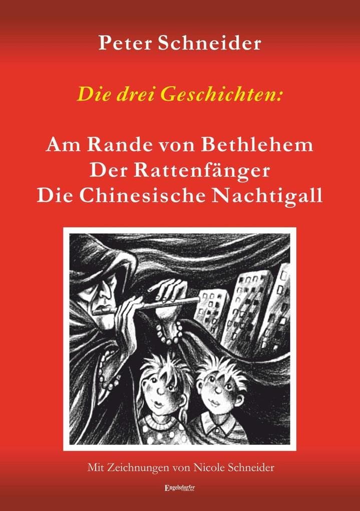 Die drei Geschichten: »Am Rande von Bethlehem«, »Der Rattenfänger« und »Die Chinesische Nachtigall« sind aus dem Spielprogramm des Marionetten-Theaters »Wieslocher Puppenstube«: Mit Zeichnungen von Nicole Schneider