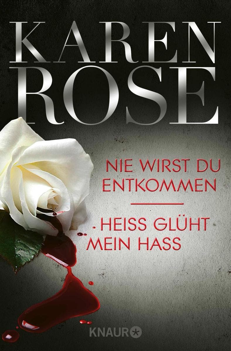 Nie wirst du entkommen / Heiß glüht mein Hass: ebook Ausgabe. Zwei Romane in einem Band. eBundle