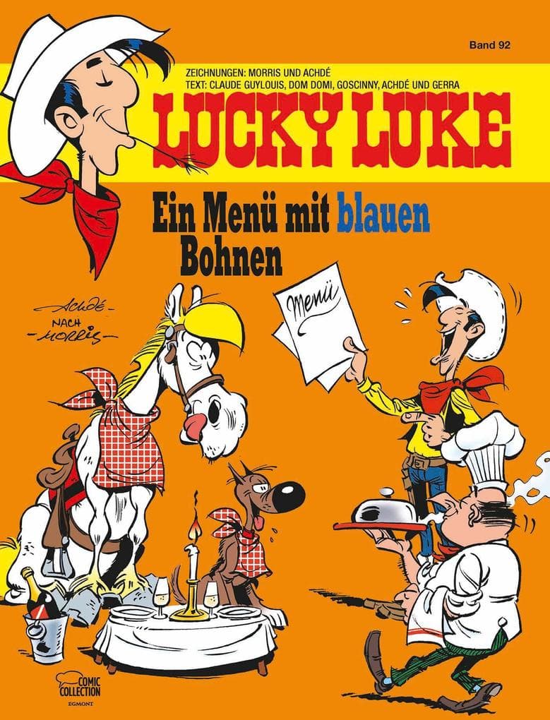 Lucky Luke 92 - Ein Menü mit blauen Bohnen: Ein Menü mit blauen Bohnen