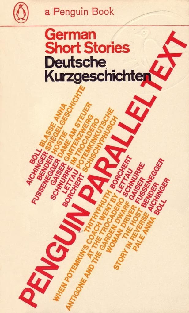 Parallel Text: German Short Stories: Deutsche Kurzgeschichten